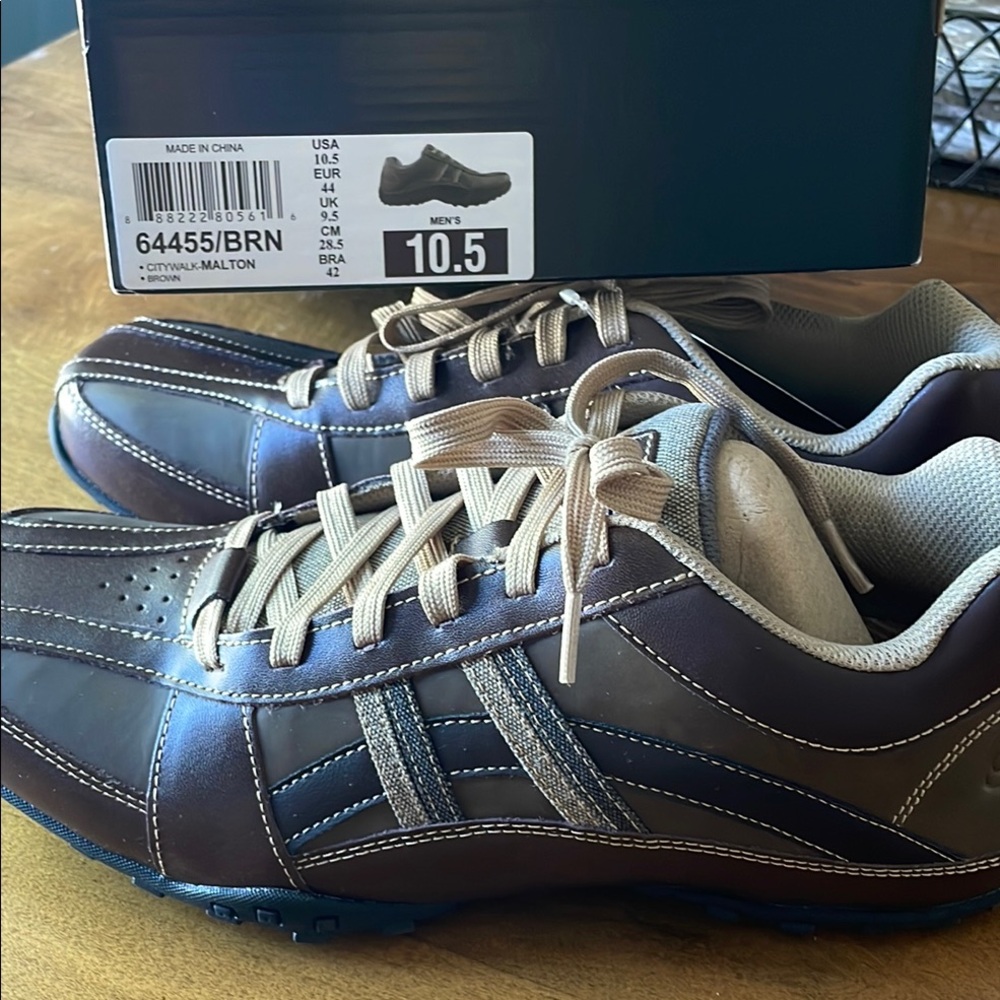 Skechers Brown Athletic Shoes Men’s